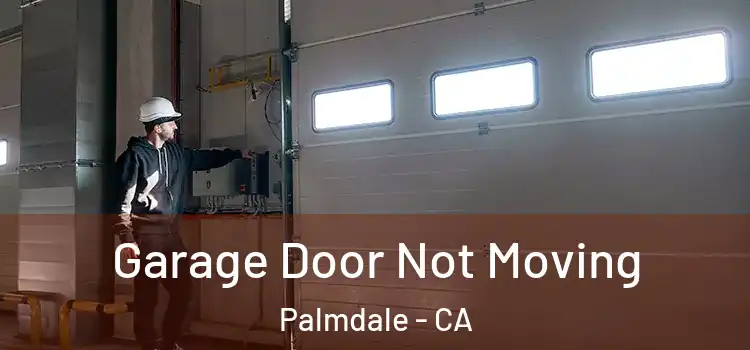  Garage Door Not Moving Palmdale - CA